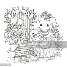 41,000+ vectors, stock photos & psd files. Adorable Mouse Coloring Page Clipart Image