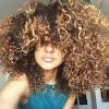 Caramel Honey Blonde Curly Hair