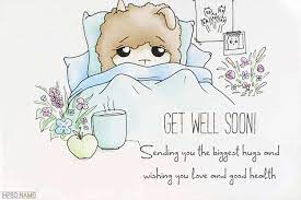 You'll want to keep the message upbeat but real, and it's fine to keep the message brief. Everyday Get Well Soon Card Write Wishes On Get Well Cards