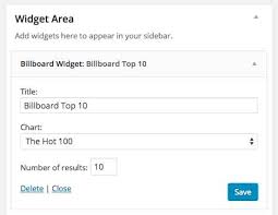Top Music Charts Widget Plugin Wordpress Download Install