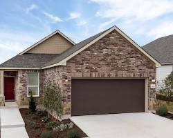 KB Home East Village model home with embedded external link to KB Home East Village website that opens in a new page