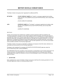 Per diem and car allowances. Motor Vehicle Conveyance Template By Business In A Box