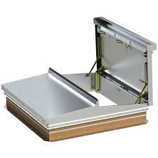 Available in galvanized steel or aluminum construction. Type D Roof Hatch Equipment Access