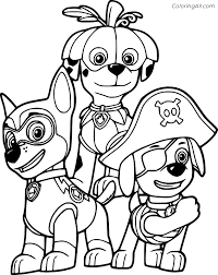 His work involves rescuing sea animals in case of underwater emergencies. Paw Patrol Coloring Pages Coloringall