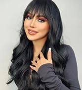 Amazon.com : CLOVAD Curly Wavy Silver Gray Synthetic Hair Wigs for Women  Wig Hair Replacement Heat Resistant Natural Looking Wigs for Daily Party  Use : Beauty & Personal Care