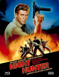 Night Hunter Aka Avenging Force Blu Ray Futurepak Germany Nsm Records Action Adventure Movies Action Movies Best Action Movies