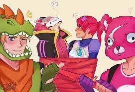 5.0 out of 5 stars looks like picture. Too Close Maybe Fortnite By Https Www Deviantart Com Caseykeshui On Deviantart Fortnite Fan Art Drawing Cuddling