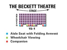 The Beckett Theatre Seating Chart Theatre In New York