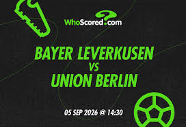 Bayer Leverkusen vs Union Berlin: Lineups, Prediction, Odds & Bet Builder Tip