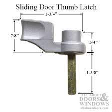 Pella Sliding Door Thumb Turn