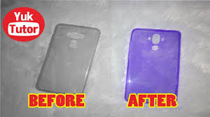 Tips gampang mewarnai casing handphone | tau gak sih (17/04/19). 2 Cara Mengubah Warna Silikon Hp Youtube