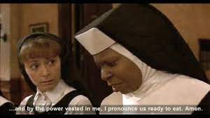 Despite its somewhat bizarre premise, audiences fell in love with whoopie. Sister Act So Silly Sister Act Musical Movies Movie Quotes