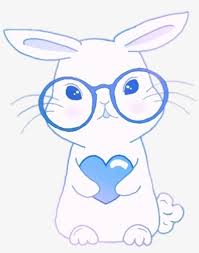 Anime pfp discord how to animate your twitter avatar discord profile pictures anime images anime boy discord pfp jojo gifs tenor discord gifs get the best gif on. Kawaii Cute Anime Bunny Glasses Heart Blue Happiness Kawaii Cute Anime Bunny Png Image Transparent Png Free Download On Seekpng