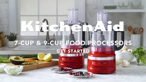 On the bottom of the unit's base, adjacent to the accessory holders. How To Assemble The New 9 Cup Food Processor Kitchenaid 9 Cup Food Processor Youtube