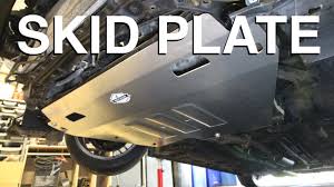 How To Install A Skid Plate Easy Youtube