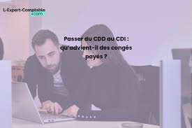 L'indemnité de congés payés est égale à 1/10ème de la rémunération brute totale perçue par l'intérimaire au cours de la période de référence, sans pouvoir être. Passer Du Cdd Au Cdi Qu Advient Il Des Conges Payes