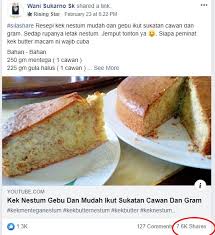 Kekny akan share cara nak dapatkan rasa oren yang pada kek tu ya. Resepi Kek Nestum Viral Mudah Dan Gebu Ikut Sukatan Cawan Dan Gram
