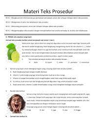 Shape the tempe into the size of a golf ball and flatten a little with a fork. Teks Prosedur Worksheet