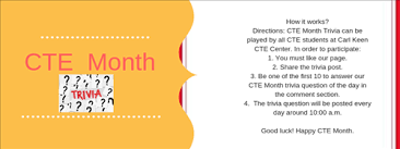 Speeches for veteran's day are common, but these five facts about veteran's day will gi. Cte Month Trivia Challenge 2019 Home