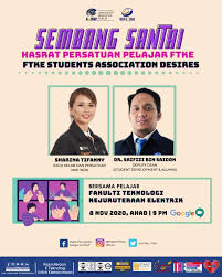 Dewan utem 1, kampus teknologi, universiti teknikal malaysia melaka. Sembang Santai Majlis Perwakilan Pelajar Unimap Facebook