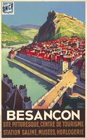 Vintage Train Travel Poster By Roger Broders Bbesancon France 1930 Voyage Vintage Affiche De Voyage Vintage Affiche De Voyage
