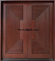 Anda juga bisa memanfaatkan material lain, misalnya model handle pintu kayu. Spesifikasi Pintu 3d Kayu Jati Minimalis Terbaru