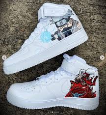 Af1 Nike Naruto The Custom Movement In 2020 Naruto Shoes Custom Shoes Diy Custom Nike Shoes