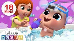 15 baby shower songs for the best ever playlist. Bath Song More Kids Songs And Nursery Rhymes By Little Angel Youtube