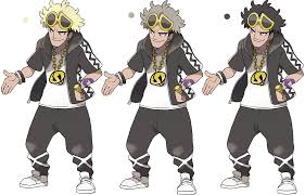 Fully upgrade zygarde with all 100 zygarde cells & cores hidden throughout the alola region in pokemon sun and moon. Guzma S Alternate Hair Colors Pokemon Sun And Moon Know Your Meme