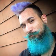 My hair color is currently red (auburn, with red semi permanent dye) and i really like how dark green looks. Merman Hair 21 Guys With Colored Hair And Dyed Beards 2021 Guide