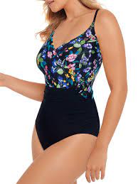 Time And Tru Time And Tru Women S Honeysuckle One Piece Swimsuit Walmart Com One Piece One Piece For Women One Piece Swimsuit