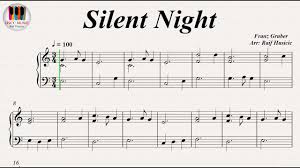 Endlich ist es soweit !!! Silent Night Stille Nacht Heilige Nacht Franz Gruber Piano Youtube