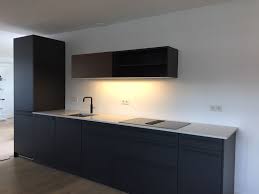 leicht keuken bondi carbon grijs by barthen keuken design center keuken design keuken ontwerp keuken