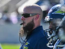 Michael Zeyda Stuttgart Surge Linebacker Coach , Stuttgart Surge vs Leipzig  Kings, American