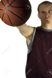 Carrying is similar to a double dribble because the player momentarily stops dribbling and then resumes dribbling. A Basketball Player Palming A Basketball Against A White Background Stock Photo Picture And Royalty Free Image Image 5530242