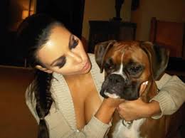 Kim Kardashian Loves Her Dog Alettertomydog Com Boxer Dogs Kardashian Boxer Kimberly noel kardashian west (born october 21, 1980) is an american media personality, socialite, model, businesswoman, producer, and actress.