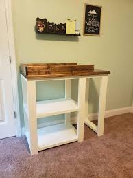 Farmhouse Baby Changing Table Farmhouse Nursery Table Etsy In 2020 Nursery Changing Table Baby Changing Table Rustic Changing Tables