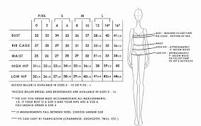 Nicole Miller Size Guide