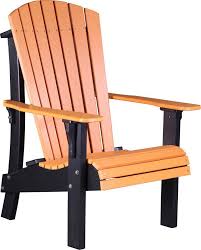 Luxcraft Recycled Plastic Royal Adirondack Chair With Elevated Seat Height Sillones Reciclados Sillones Modernos Sillones