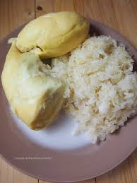 Boleh ke pakai rice cooker je?. Pulut Durian Kuah Santan Cara Orang Utara