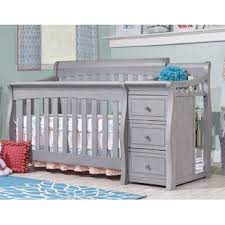 This can be a great benefit if space is an issue, because it can save space in the nursery and allow more room for other necessary items or just to get around quickly and easily, especially in the early morning hours. Grey Crib And Changing Table Set Online Off 55