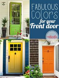 Front Door Colors Entirely Eventful Day Painted Front Doors Orange Front Doors Front Door Colors