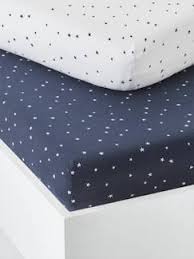 Pour matelas 60x120cm (non fourni). Drap Housse Lit Bebe 60x120 Magasin De Linge De Lit Bebes Vertbaudet