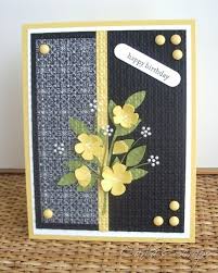 Embedded Embossing Technique 3 Embossed Cards Greeting Cards Handmade Flower Cards