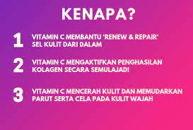 Pemenuhan kebutuhan vitamin c bisa diperoleh dengan mengonsumsi beraneka buah dan sayur seperti jeruk, tomat, arbei, stroberi. Keutamaan Vitamin C Untuk Kulit Puan Mary