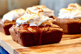 Brownies Au Caramel A La Fleur De Sel Et A La Guimauve Desserts Food Recipes