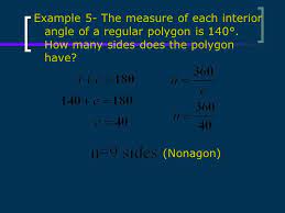 The sum of exterior angles of any polygon is 360º. 3 4 The Polygon Angle Sum Theorems Ppt Download