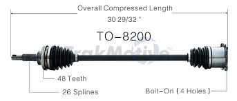 Research 2004 toyota sienna specs for the trims available. 2006 Toyota Sienna Cv Axle Shaft Autopartskart Com