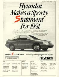 1991 Hyundai Scoup Print Ad Make A Sporty Statement For 1991 Backer Spielvogel Bates Canada Print Ads Ads Seduction