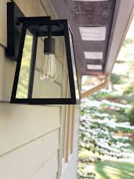 Modern Farmhouse Outdoor Lighting Easy Home Exterior Updates Grace In My Space
